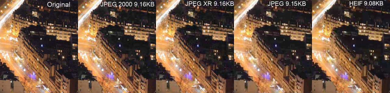 HEIC vs PNG file size and quality comparison showing HEIC saves 50% storage on iPhone photos